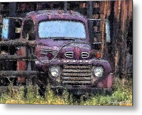 The Eagles Metal Print featuring the photograph Flatbed Ford by Everett Bowers