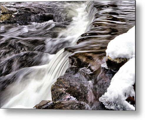Child's Park Metal Print featuring the photograph Flowing Water Dreams by Cate Franklyn