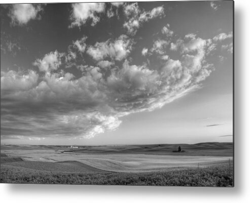 Outdoors Metal Print featuring the photograph Genesee Country B and W by Doug Davidson