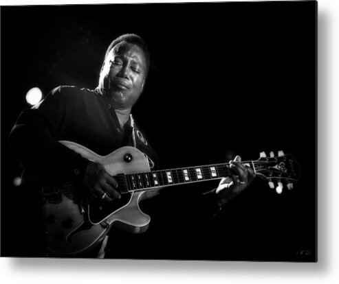 George Benson Metal Print featuring the photograph George Benson by Jean Francois Gil