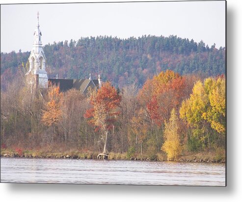 Church Metal Print featuring the photograph Grenville Quebec - Photograph by Jackie Mueller-Jones