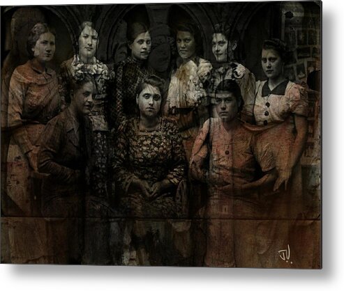 Group Metal Print featuring the photograph Group Portrait by Jim Vance