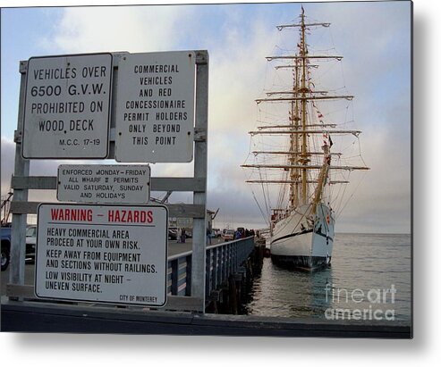 Guayas Metal Print featuring the photograph Guayas At Wharf 2 by James B Toy