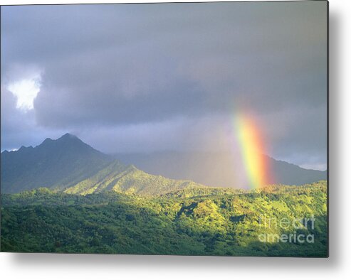 Bright Metal Print featuring the photograph Hawaii, Kauai by Ron Dahlquist - Printscapes