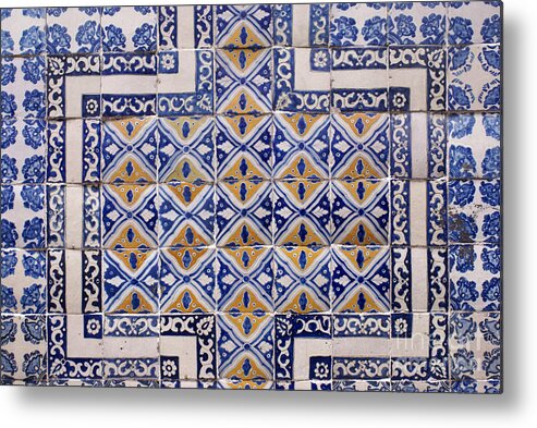 Mexico Metal Print featuring the photograph HOUSE OF TILES Mexico City by John Mitchell