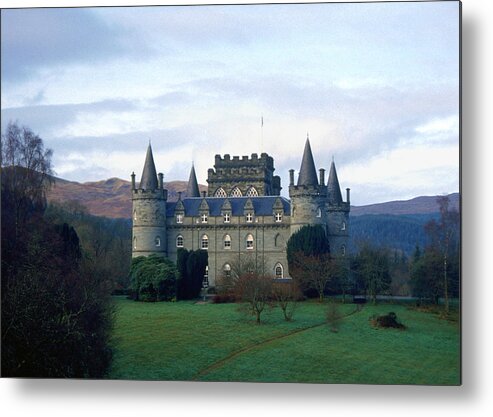 Scottish Metal Print featuring the photograph Inveraray Castle by Kenneth Campbell