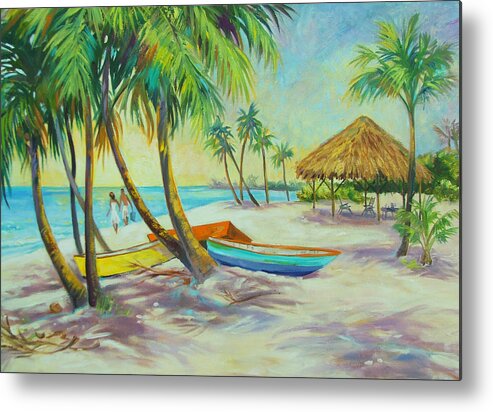 Island Metal Print featuring the painting Island Memories by Dianna Willman