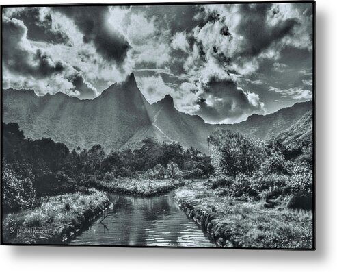 High Island Metal Print featuring the photograph island Moorea by Paul Vitko