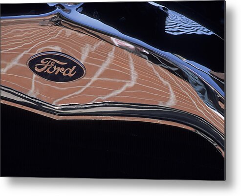 Car Metal Print featuring the photograph It's a Ford by Doug Davidson