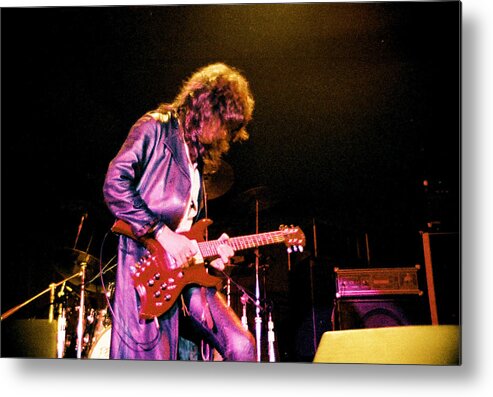 Joe Perry Metal Print featuring the photograph Joe Perry Project -2 Circa 1981-82 by Steve Pimpis