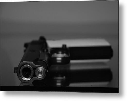 45 Auto Metal Print featuring the photograph Kimber 45 by Rob Hans