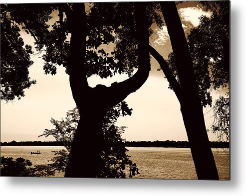 Minnesota Photo Metal Print featuring the photograph Lake Minnesota by Susan Stone