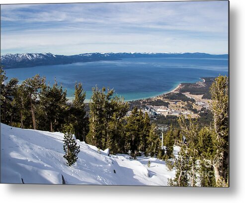 Lake Tahoe Metal Print featuring the photograph Lake Tahoe Vista by Suzanne Luft