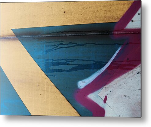 Abstract Metal Print featuring the photograph Leave me out by J C