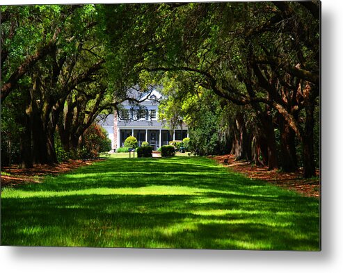 Photography Metal Print featuring the photograph Legare Waring House Charleston SC by Susanne Van Hulst