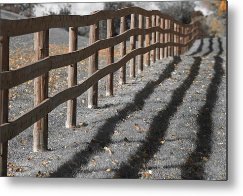 Linear Metal Print featuring the photograph Linear Study by Levin Rodriguez