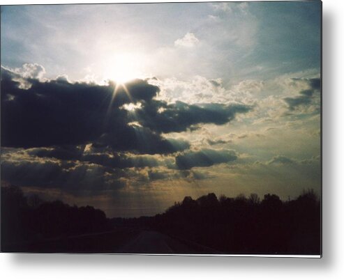 Sky Metal Print featuring the photograph Majestic Ohio Sky by Gene Linder