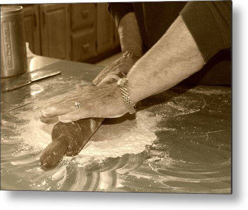 Hands Metal Print featuring the photograph Mama's Hands by Cricket Hackmann