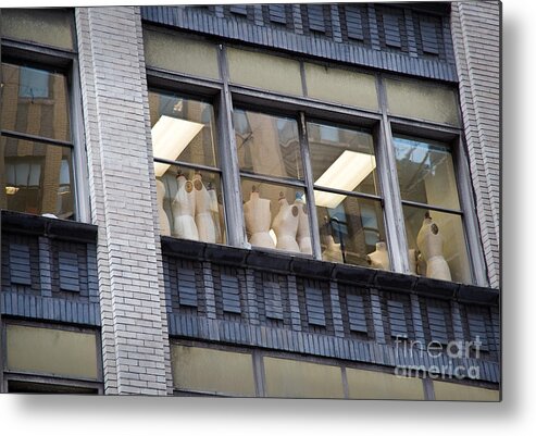 New York Metal Print featuring the photograph Mannequin-Union by Fred Lassmann