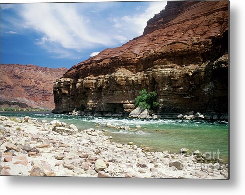 Ccolorado River Metal Print featuring the photograph Marble Canyon by Kathy McClure