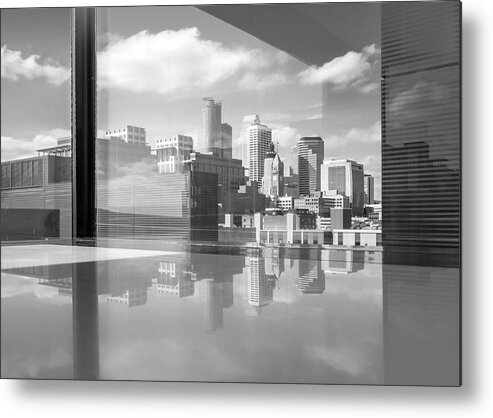 Minneapolis Metal Print featuring the photograph Minneapolis Skyline by Jim Hughes