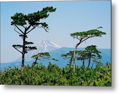 Asia Metal Print featuring the photograph Mt. Fuji ... by Juergen Weiss