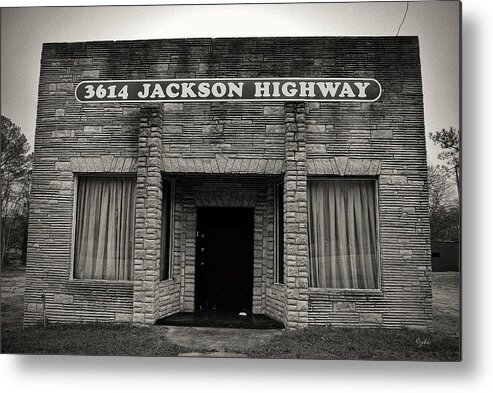 Wright Metal Print featuring the photograph Muscle Shoals Sound Studio by Paulette B Wright