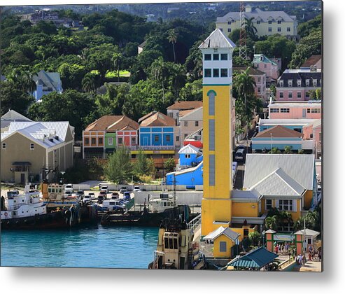 Bahamas Metal Print featuring the photograph Nassau Bahamas by Coby Cooper