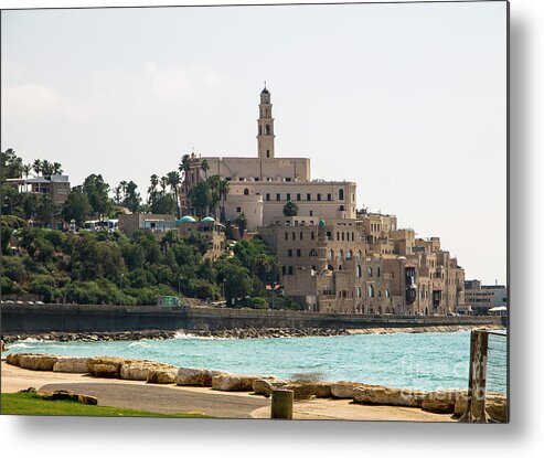 Sea Metal Print featuring the photograph Old Jaffa by Adriana Zoon
