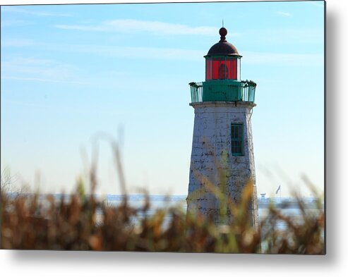 Old Metal Print featuring the photograph Old Point Comfort Lighthouse by Travis Rogers