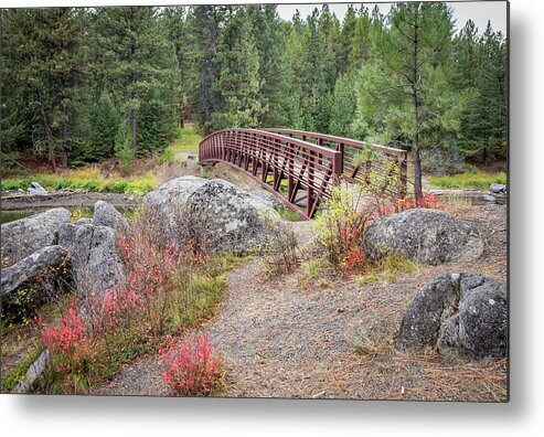 Brad Stinson Metal Print featuring the photograph Over The Winchester Bridge by Brad Stinson