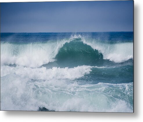 Blue Metal Print featuring the photograph Pacific Blue by Robert Potts