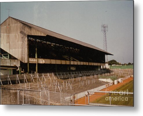  Metal Print featuring the photograph Plymouth Argyle - Home Park -Mayflower Stand 3 - 1970s by Legendary Football Grounds