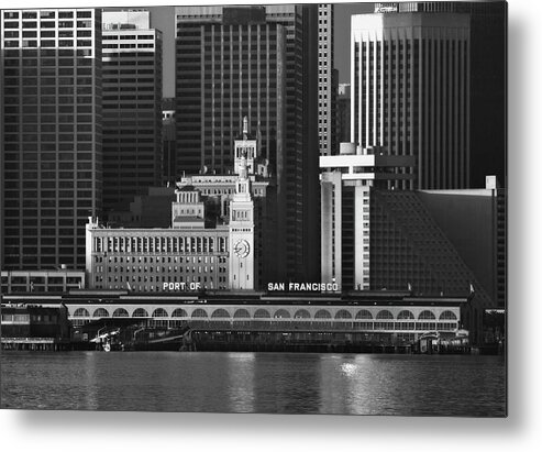 Port Metal Print featuring the photograph Port of San Francisco by Mick Burkey