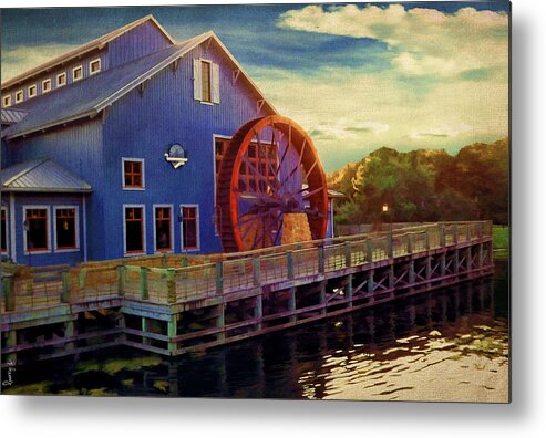 Walt Disney Metal Print featuring the photograph Port Orleans Riverside by Lourry Legarde