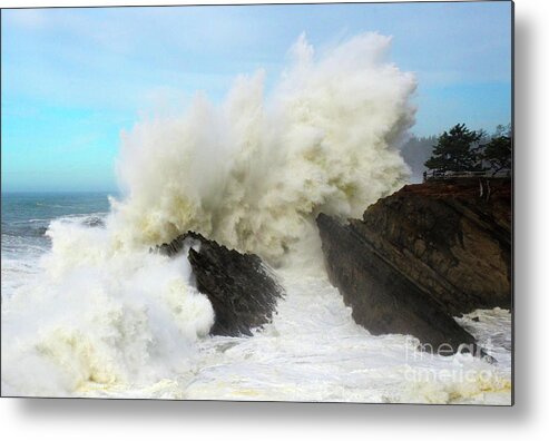 America The Beautiful Metal Print featuring the photograph Pure Power by Bob Christopher