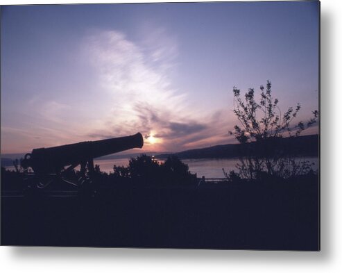 Photo Decor Metal Print featuring the photograph Putting Up the Sun by Steven Huszar