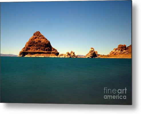 Lake Metal Print featuring the photograph Pyramid Lake by Catherine Lau