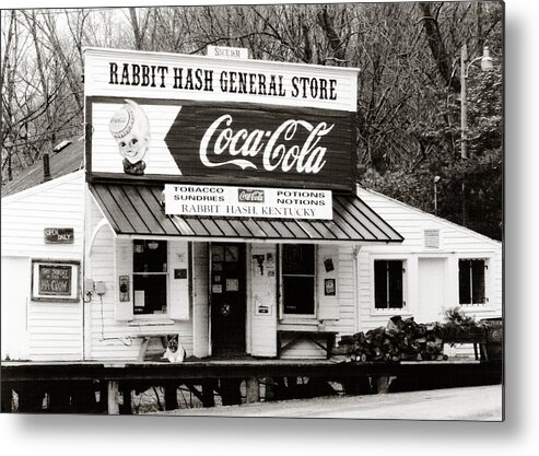 Rabbit Hash General Store Metal Print featuring the photograph Rabbit Hash General Store- Photogaphy by Linda Woods by Linda Woods