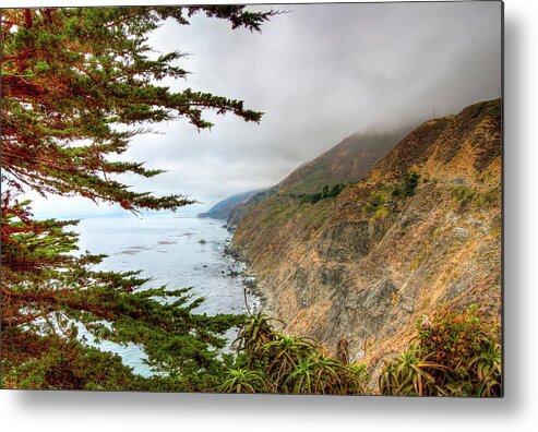 Big Sur Metal Print featuring the photograph Ragged Point by R Scott Duncan