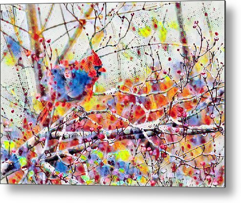 Raining Colors Metal Print featuring the photograph Raining Colors by Bellesouth Studio