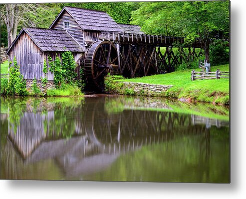 1900's Metal Print featuring the photograph Reflections Of Summer by Michael Scott