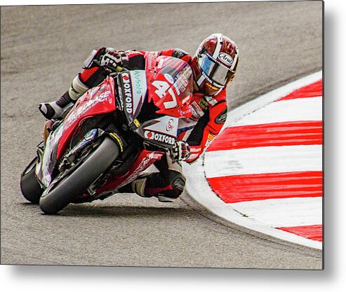 Bsb Metal Print featuring the photograph Road Racer - Number 47 by Ed James