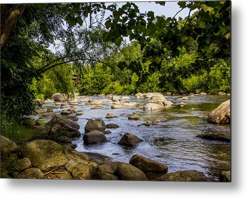 River Metal Print featuring the photograph Rocky Broad River by Allen Nice-Webb