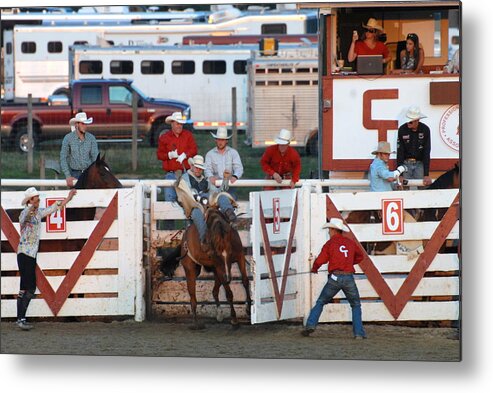 Rodeo Metal Print featuring the photograph Rodeo 337 by Joyce StJames