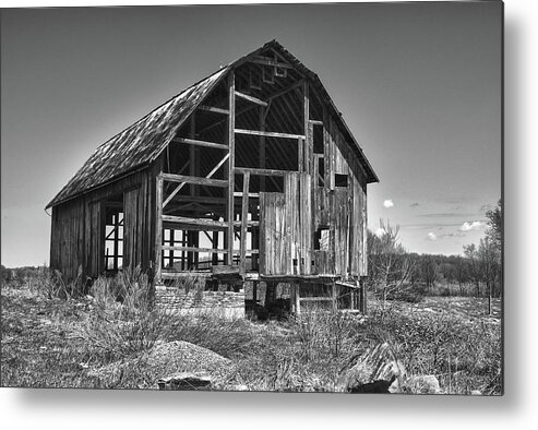 Barn Metal Print featuring the photograph Rt 16 Barn 1302a by Guy Whiteley