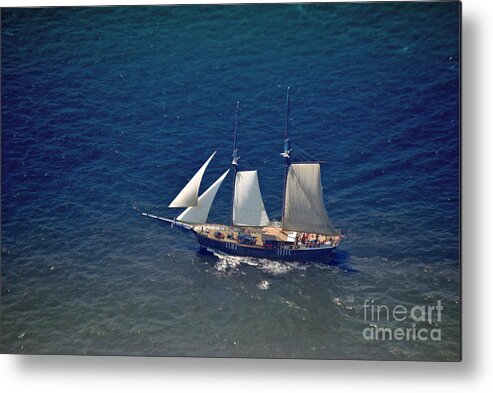 Sail Metal Print featuring the photograph Sail the New York Harbor by Jost Houk
