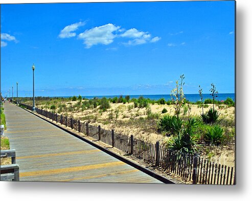 Rehoboth Metal Print featuring the photograph Sea Walk by Jost Houk