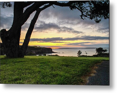 Landscape Metal Print featuring the photograph Shaded Sunrise by Joe Ormonde
