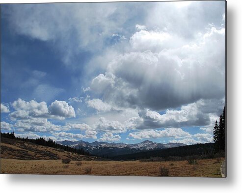 Colorado Metal Print featuring the photograph Sky of Shrine Ridge Trail by Amee Cave